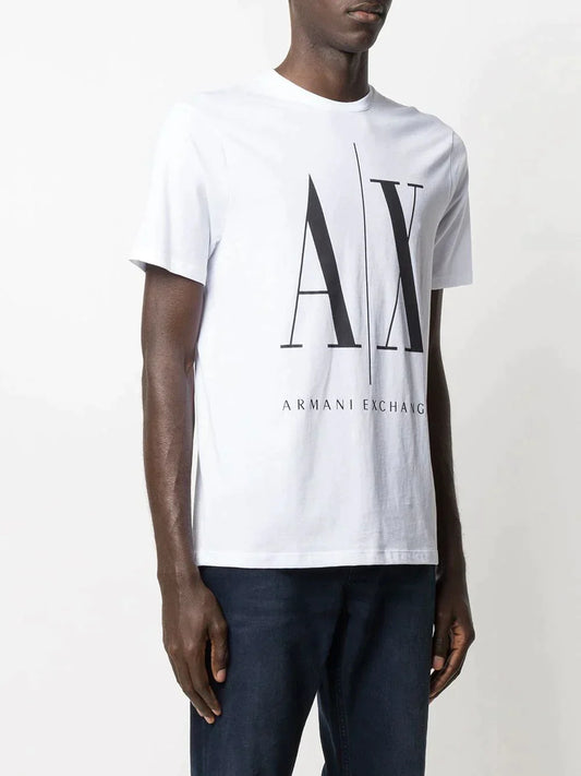 Armani Exchange Macro Logo printed T-shirt