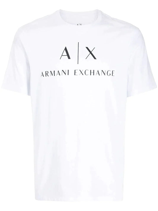 Armani Exchange logo-print cotton T-shirt