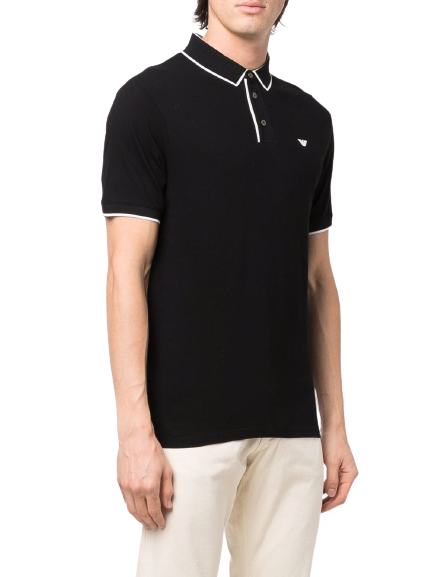 EMPORIO ARMANI: Black Golfer