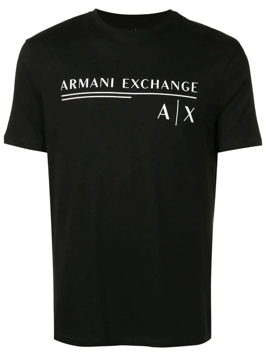 Armani Exchange logo-print short-sleeve T-shirt