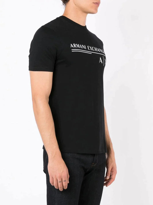 Armani Exchange logo-print short-sleeve T-shirt