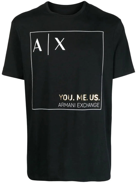 Armani Exchange logo-print short-sleeve T-shirt