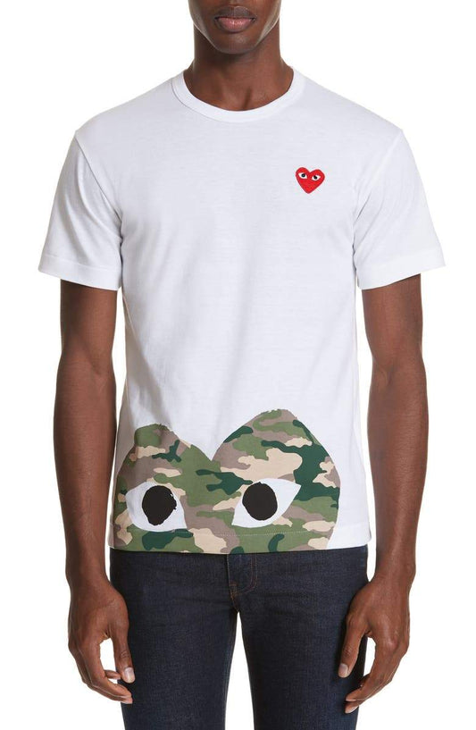 Comme des Garçons Play: Camo Tee