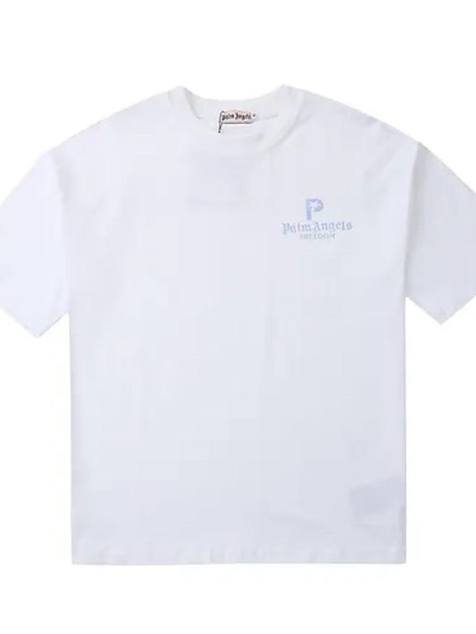 Palm Angels: Freedom Tee White