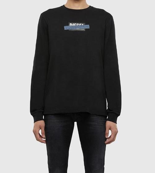 DIESEL: T-JUST LS X41 SWEATSHIRT