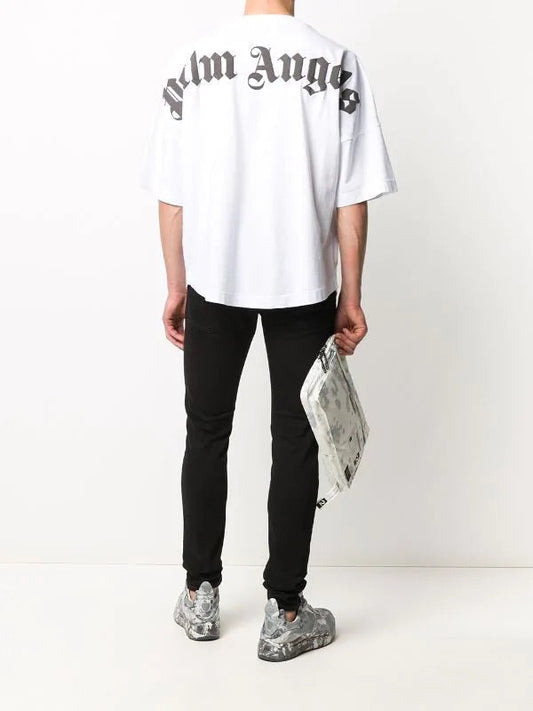 Palm Angels: Logo Print T-Shirt