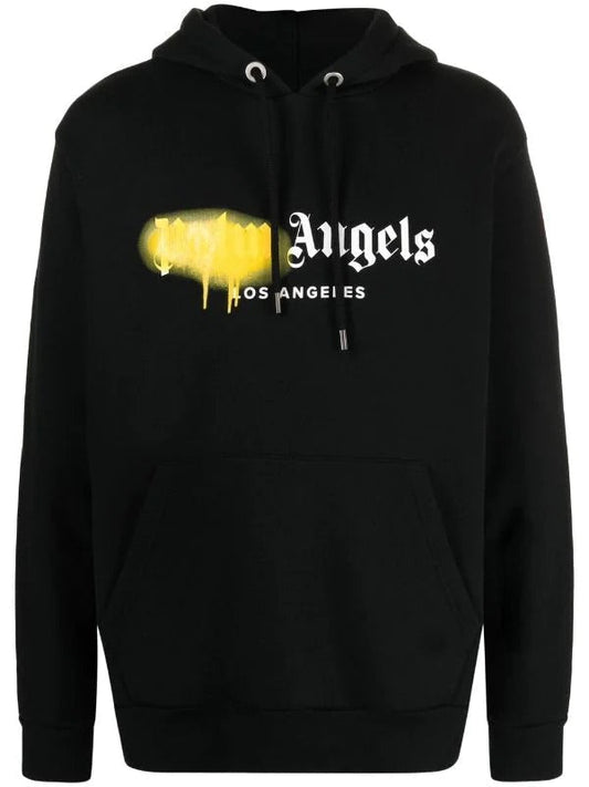 Palm Angels: Sprayed Logo Hoodie