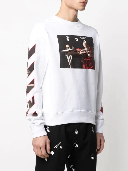 OFF-WHITE Caravaggio Print Sweatshirt