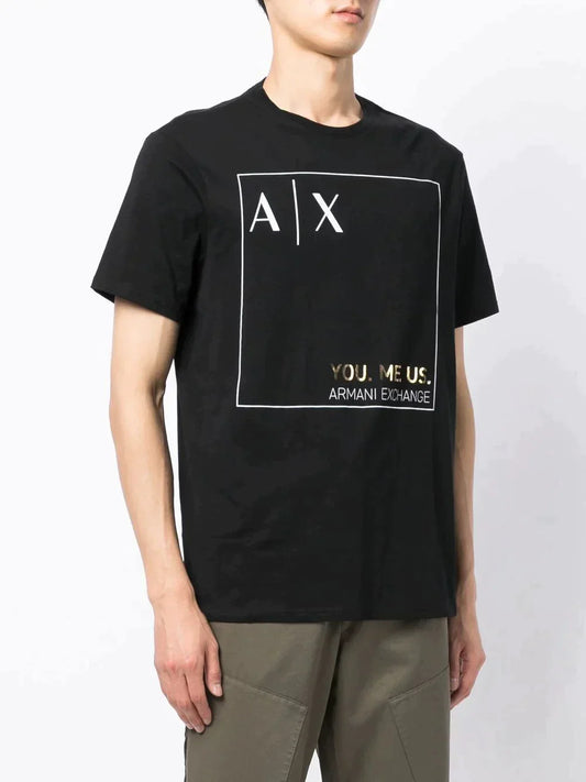 Armani Exchange logo-print short-sleeve T-shirt